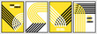 © Art Kovalenco - run sport track sports event or championship background. Poster banner line yellow design and abstract running track on stadium. Vector illustration graphic elements for flyer, cover, brochure modern