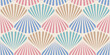 © Serazetdinov - Retro seamless marine pattern with colorful shells. Vintage pattern of shells in 60s style.