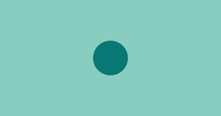 Wall Mural - abstract loop geometric animation with circle. simple loop animation for transition, loader, intro o
