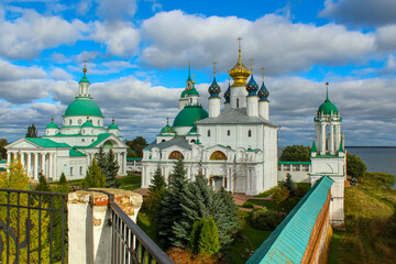 Wall Mural - Spaso-Yakovlevsky Monastery or of St. Jacob Saviour and Lake Nero, Russia