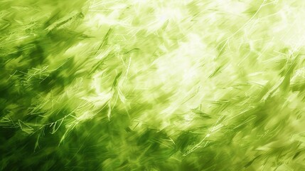 Wall Mural - An Abstract Blur Of Green Color, Creating A Soft And Natural Background, High Quality