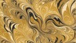 © Arceli - gold theme marbled paper design illustration from Generative AI