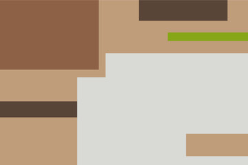 Wall Mural - Abstract background design with different shapes.