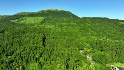 Poster - 山林の風景　空撮