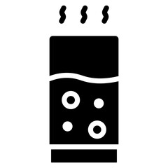 Poster - boil water icon