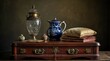 © ASGraphicsB24 - Elegant and vintage, antique still life objects