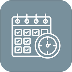 Daily Events vector icon. Can be used for Bowling iconset.