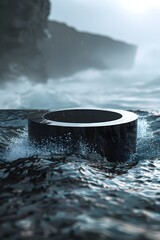 Poster - Harnessing Wave Energy for Sustainable and Efficient Power with Cinematic Visuals