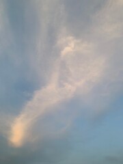 Wall Mural - clouds in the sky