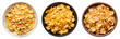© PNGSTOCK - Cornflakes, Bowl, PNG set, top view