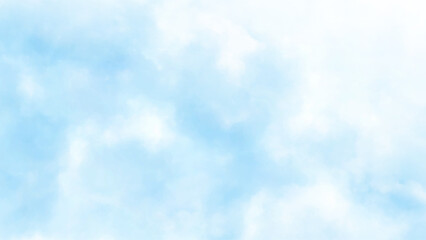 Wall Mural - blue sky and white clouds background.