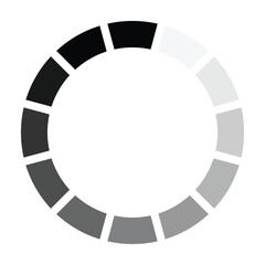 Poster - loading icon. simple buffer loader png image for website, video, ui, app or animation. vector illust