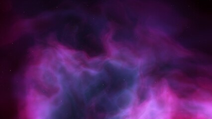 nebula gas cloud in deep outer space
