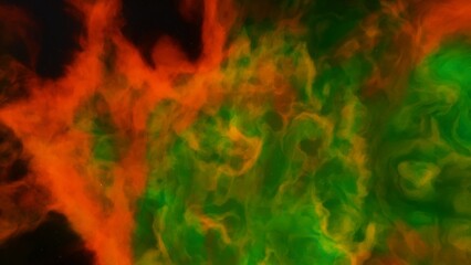 nebula gas cloud in deep outer space
