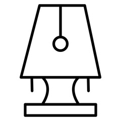 Sticker - Table Lamp Icon