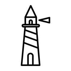 Poster - Lighthouse Icon