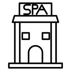 Sticker - Spa Signboard Icon