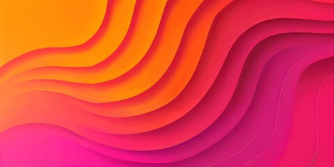 Aufkleber - a gradient background with vibrant orange and pink hues, perfect for creating an eyecatching social media profile picture or banner
