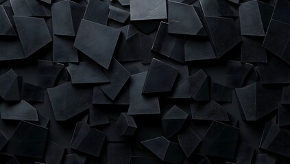 Poster - black abstract background