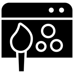 web design solid icon