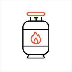 Sticker - Gas vector icon