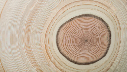 Wall Mural - Closeup of tree rings