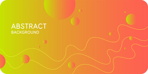 Poster - Abstract composition with dynamic and geometric shapes. Modern template for advertising, vector background for design.