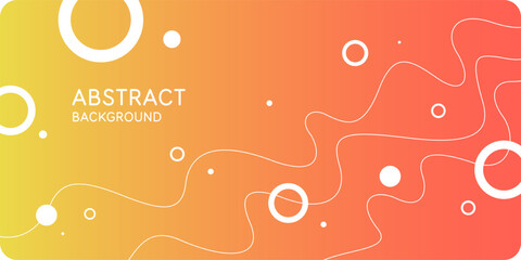 Poster - Abstract composition with dynamic and geometric shapes. Modern template for advertising, vector background for design.