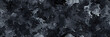 © john - Seamless rough textured military, hunting or paintball camouflage pattern in a dark black and grey night palette AI