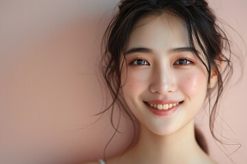 A charming portrait of an Asian beauty