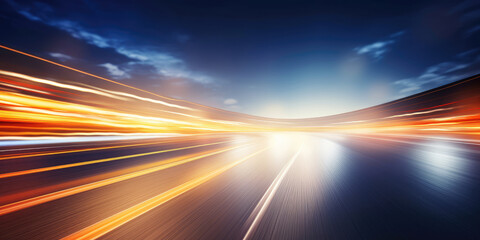 Poster - High-Speed Highway Energy Rush