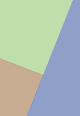 Poster - abstract geometric colorful background with trigons.