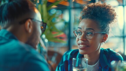 Poster - Multiethnic Conference Room Meeting: Young Businesspeople discuss Investments in Real Estate and Commodities with two creative entrepreneurs. A multi-ethnic group of professionals engages in a