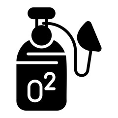 Sticker - oxygen tank