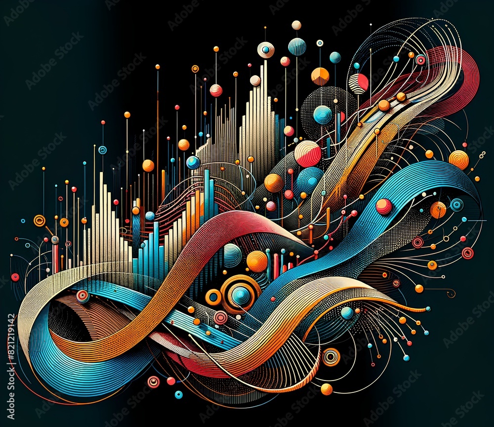 Images featuring artistic graphs with an aesthetically pleasing ...