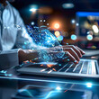© KnotXian - Data science business intelligence laptop and technology