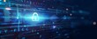 © Rattanathip - Digital cybersecurity protection concept with a glowing lock icon on a futuristic, technology-oriented background.