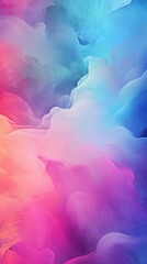 Wall Mural - Make an abstract background with vibrant, aurora borealis colors.