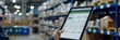 © YURIMA - The utilization of digital tablet technology has greatly enhanced warehouse inventory management in contemporary storage facilities, leading to improved stock control, monitoring, and organization