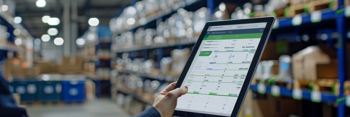 the utilization of digital tablet technology has greatly enhanced warehouse inventory management in 