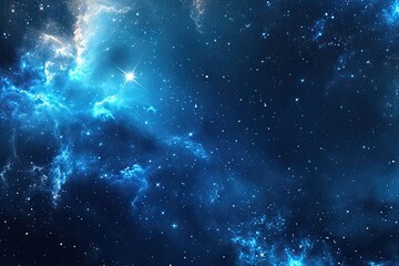 Aufkleber - abstract background inspired by celestial elements like stars and galaxies