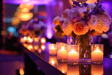 Aufkleber - Showcase the glamour of a high-end product launch event, focusing on the ambiance and presentation