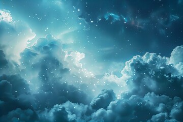 Wall Mural - Ethereal Sky Dreamscape