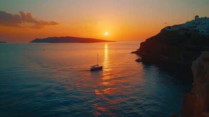 Santorini's iconic sunsets, beautiful beaches, and charming villages make it a must-visit Greek island destination.
