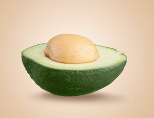 Poster - Tasty fresh ripe Avocado cut vegetables