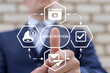 © wladimir1804 - Business man working on virtual touch screen presses button with word: SUBSCRIPTION. Subscribe to video channel. Subscriptions for social media. Business Web Promotion Marketing Concept.