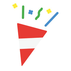 Sticker - confetti icon 