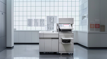 Aufkleber - modern xerox machine