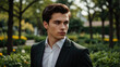 © HITAM MANIS PROJECT - the model of a dashing and elegant young businessman