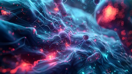 Poster - Deep Neural Networks in Action A Vibrant D Visualization of Data Processing